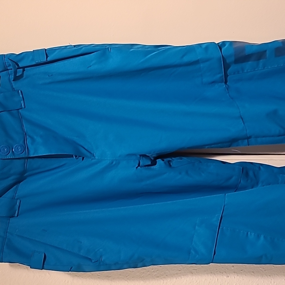Womens DC snowpants Size L Blue 10K Waterproof snowpants